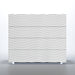 Wave Bedroom White Set - Gate Furniture