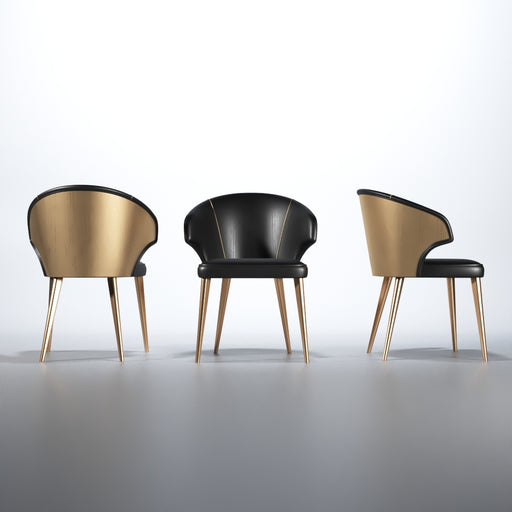 Wave Chair Dark Grey - i36260 - In Stock Furniture