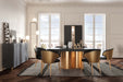 Wave Dining Dark Grey Set - Gate Furniture