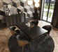 Wave Dining Dark Grey Set - Gate Furniture