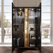 Wave Dining Dark Grey Set - Gate Furniture