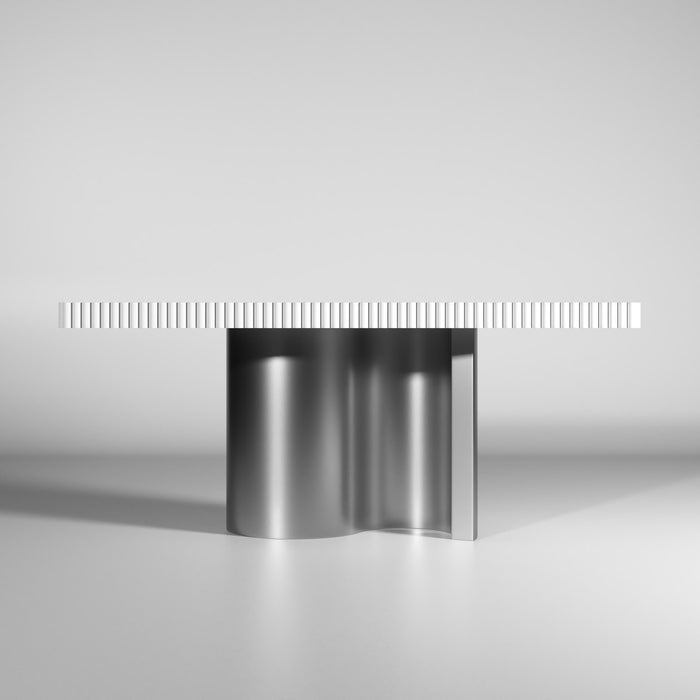 Wave Dining White Set - Gate Furniture