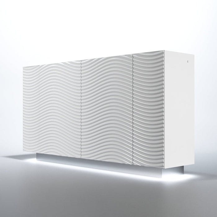 Wave Dining White Set - Gate Furniture