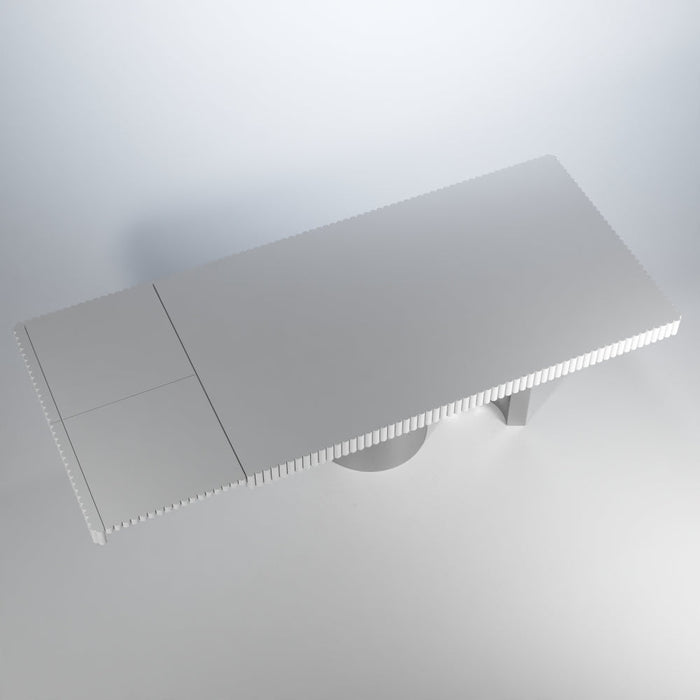 Wave Dining White Set - Gate Furniture