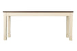 Whitesburg Brown/Cottage White Dining Bench - D583-00 - Gate Furniture