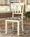 Whitesburg Brown-Cottage White Rectangular Dining Room Set - Gate Furniture