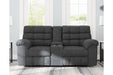 Wilhurst Marine Reclining Loveseat with Console - 5540394 - Gate Furniture