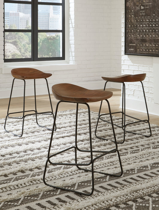 Wilinruck Counter Height Stool (Set of 3) - D402-024 - In Stock Furniture