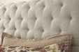 Willenburg Linen Upholstered Queen Sleigh Bed - Gate Furniture