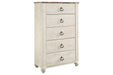 Willowton Two-tone Chest of Drawers - B267-46 - Gate Furniture