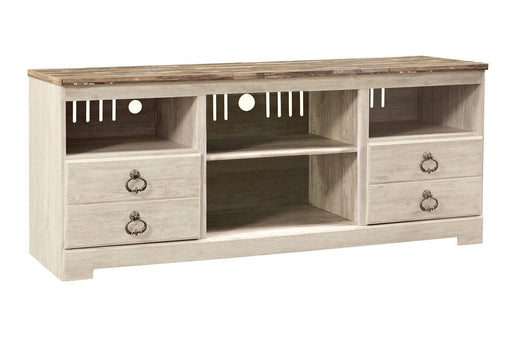 Willowton Whitewash 64" TV Stand - W267-68 - Gate Furniture