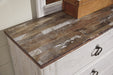 Willowton Whitewash Panel Bedroom Set - Gate Furniture