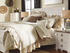Willowton Whitewash Sleigh Bedroom Set - Gate Furniture