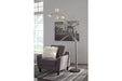 Winter Silver Finish Arc Lamp - L725089 - Gate Furniture