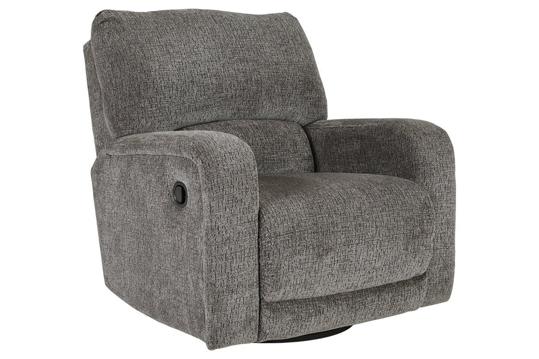 Wittlich Slate Swivel Glider Recliner - 5690161 - Gate Furniture