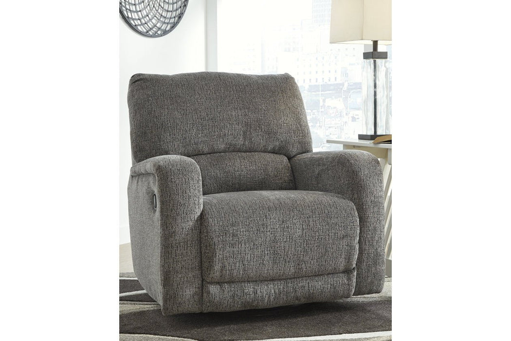 Wittlich Slate Swivel Glider Recliner - 5690161 - Gate Furniture