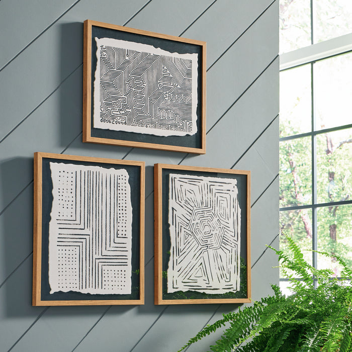 Wonderstow Wall Art (Set of 3) - A8000351 - In Stock Furniture