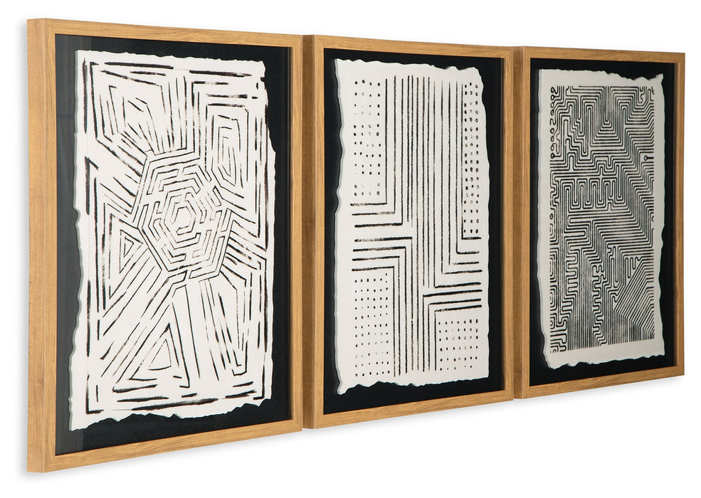 Wonderstow Wall Art (Set of 3) - A8000351 - In Stock Furniture