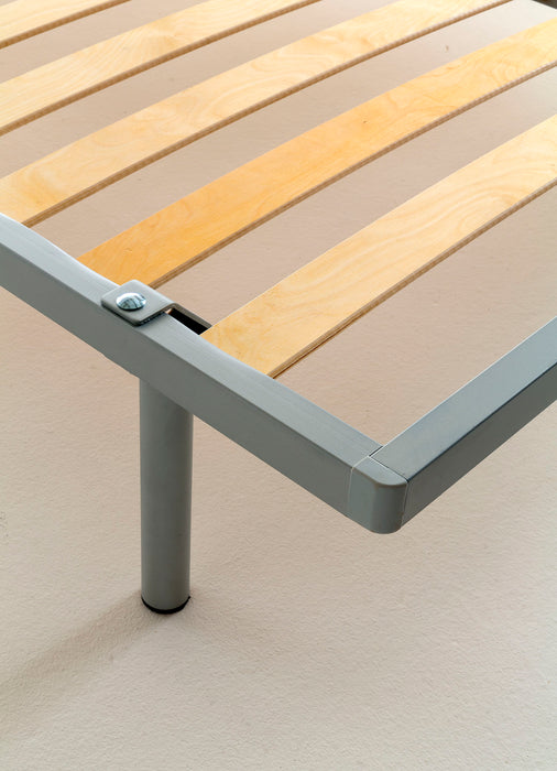 Wooden Slats Frame/ Valencia Platforms Queen - i839 - In Stock Furniture