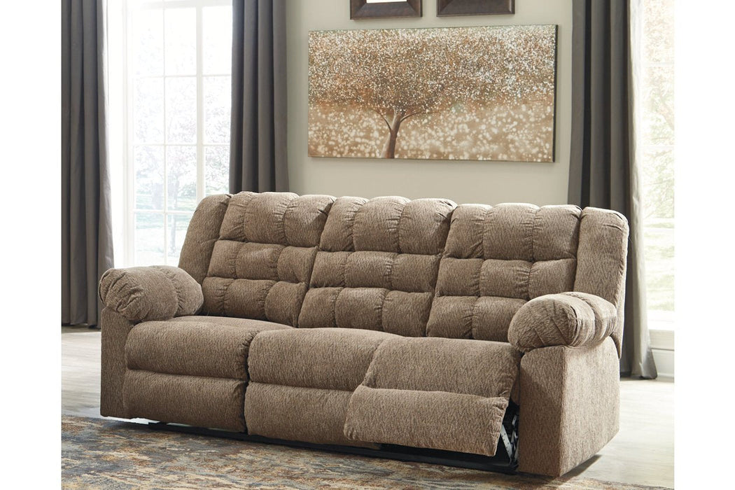 Workhorse Cocoa Reclining Sofa - 5840188 - Gate Furniture