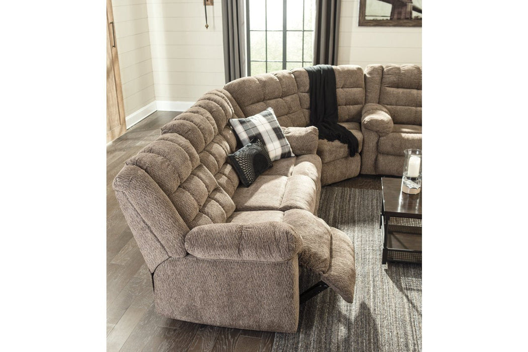 Workhorse Cocoa Reclining Sofa - 5840188 - Gate Furniture