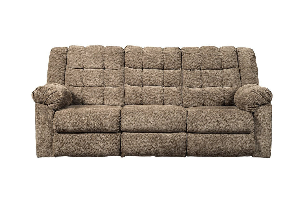 Workhorse Cocoa Reclining Sofa - 5840188 - Gate Furniture