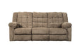 Workhorse Cocoa Reclining Sofa - 5840188 - Gate Furniture