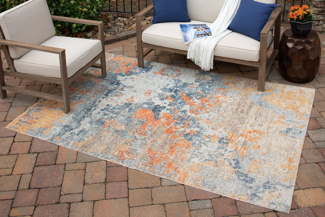 Wraylen Multi Large Rug - R405051 - Gate Furniture