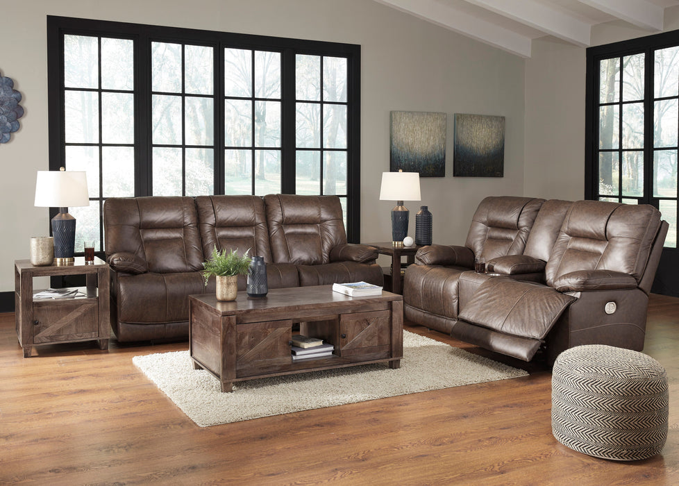 Wurstrow Umber Power Reclining Living Room Set - Gate Furniture