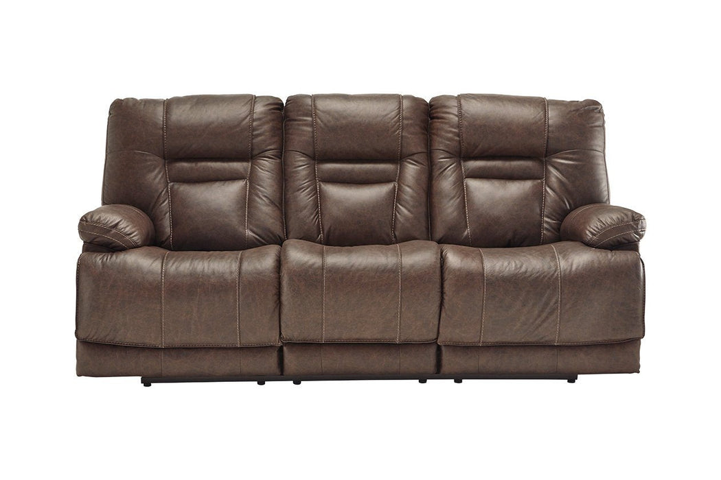 Wurstrow Umber Power Reclining Sofa - U5460315 - Gate Furniture