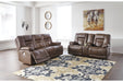 Wurstrow Umber Power Reclining Sofa - U5460315 - Gate Furniture