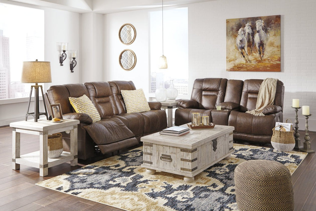 Wurstrow Umber Power Reclining Sofa - U5460315 - Gate Furniture