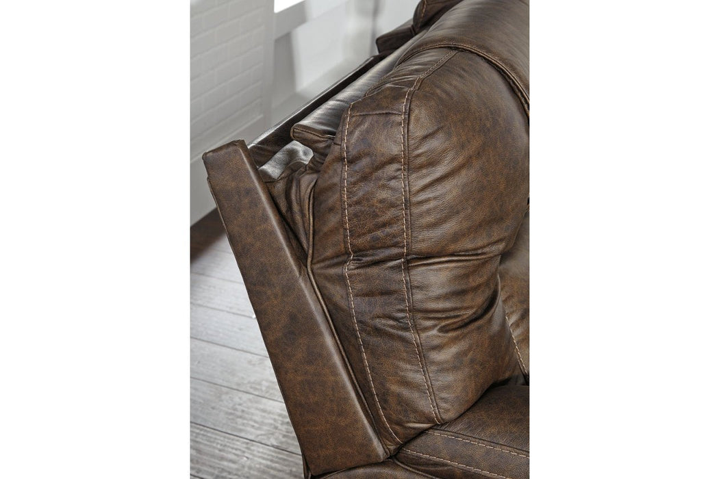 Wurstrow Umber Power Reclining Sofa - U5460315 - Gate Furniture