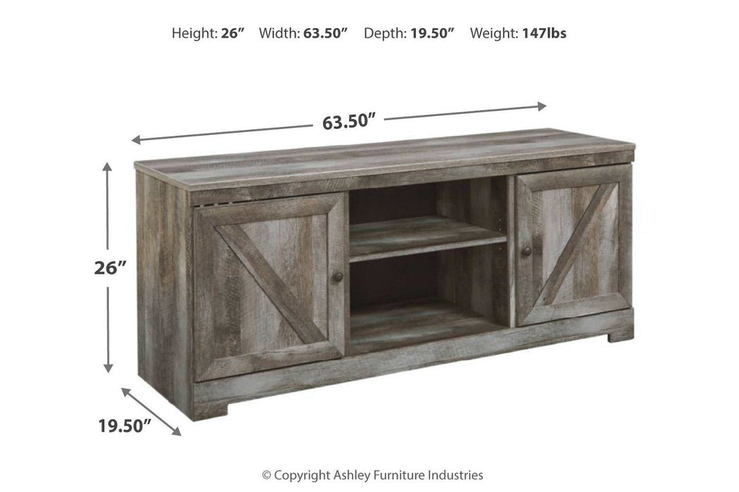 Wynnlow Gray 63" TV Stand - W440-68 - Gate Furniture