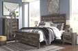 Wynnlow Gray Crossbuck Panel Bedroom Set - Gate Furniture