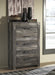 Wynnlow Gray Crossbuck Panel Bedroom Set - Gate Furniture