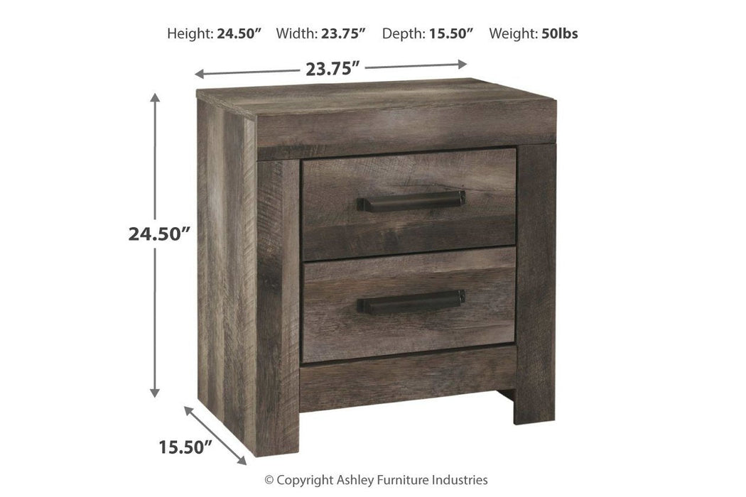 Wynnlow Gray Nightstand - B440-92 - Gate Furniture