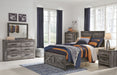 Wynnlow Gray Youth Crossbuck Panel Bedroom Set - Gate Furniture