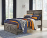 Wynnlow Gray Youth Crossbuck Panel Bedroom Set - Gate Furniture