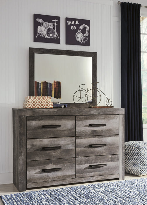 Wynnlow Gray Youth Crossbuck Panel Bedroom Set - Gate Furniture