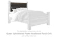 Wynnlow Queen Upholstered Poster Headboard Panel - B440-67N - In Stock Furniture