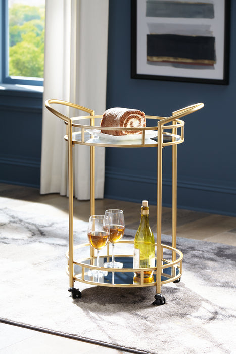 Wynora Bar Cart - A4000099 - In Stock Furniture