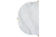 Wynora White/Gold Chairside End Table - T192-7 - Gate Furniture