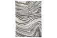 Wysdale Cream/Gray Large Rug - R404901 - Gate Furniture