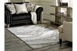 Wysdale Cream/Gray Large Rug - R404901 - Gate Furniture