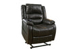 Yandel Black Power Lift Recliner - 1090112 - Gate Furniture