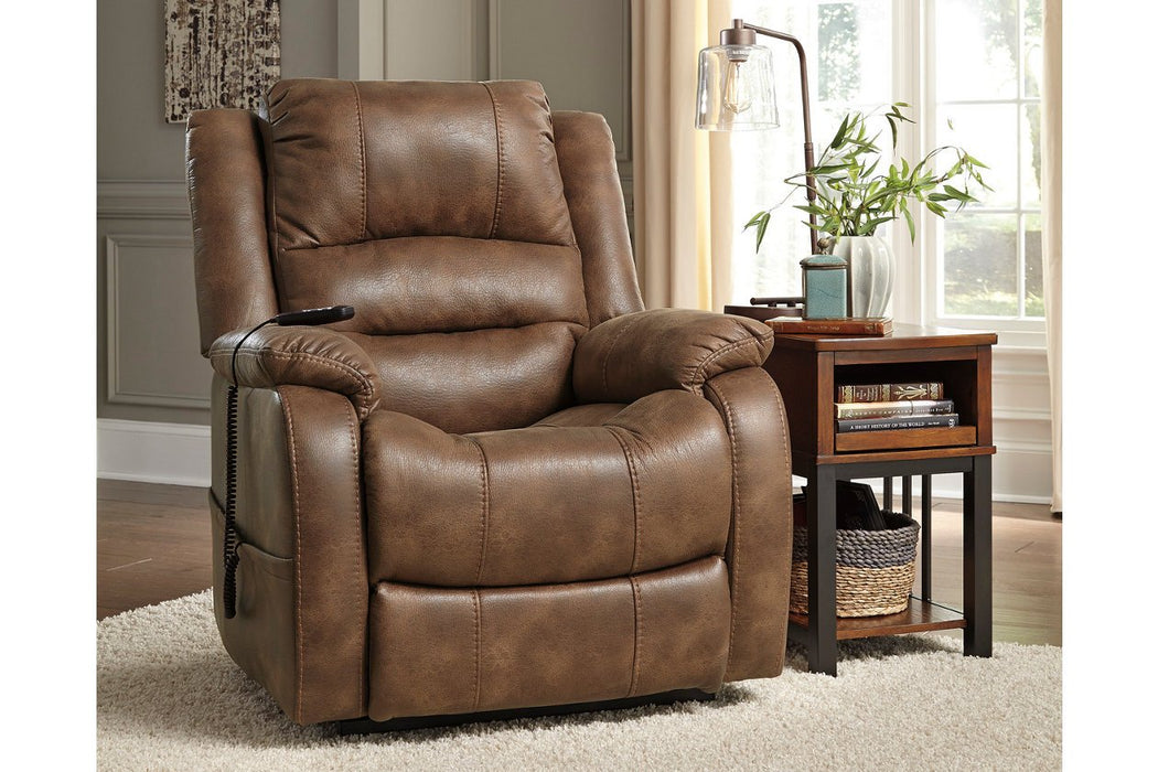 Yandel Saddle Power Lift Recliner - 1090012 - Gate Furniture