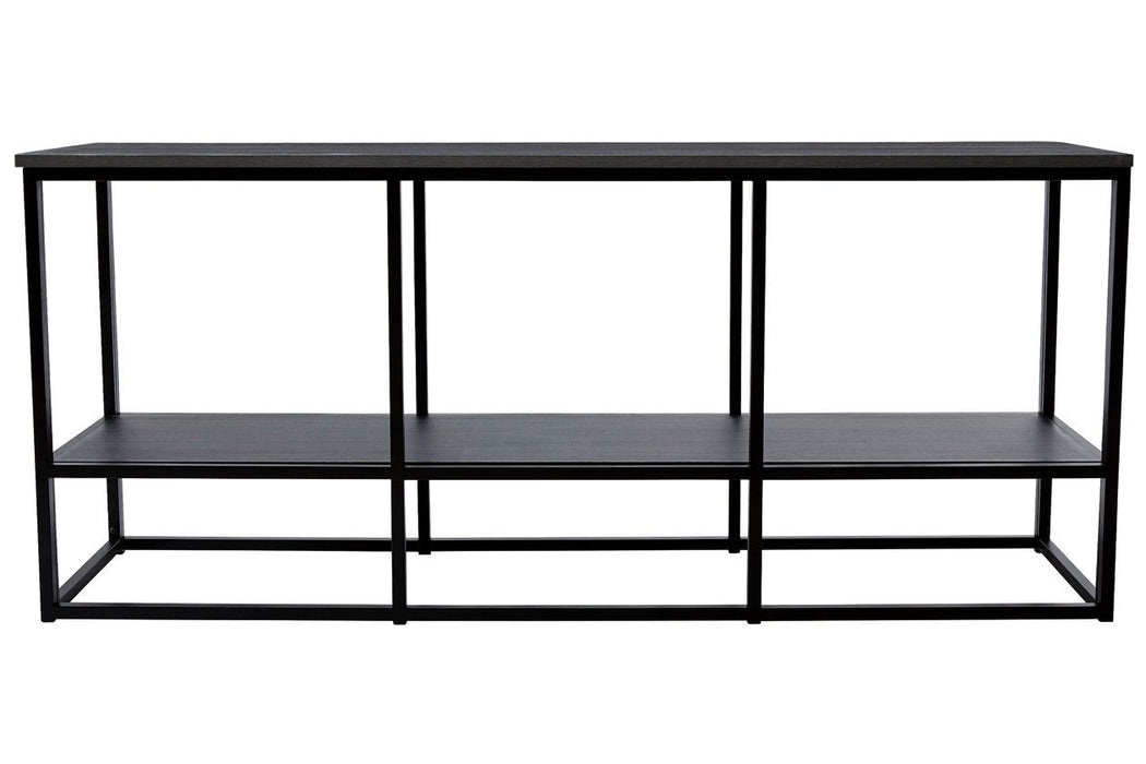 Yarlow Black 65" TV Stand - W215-10 - Gate Furniture