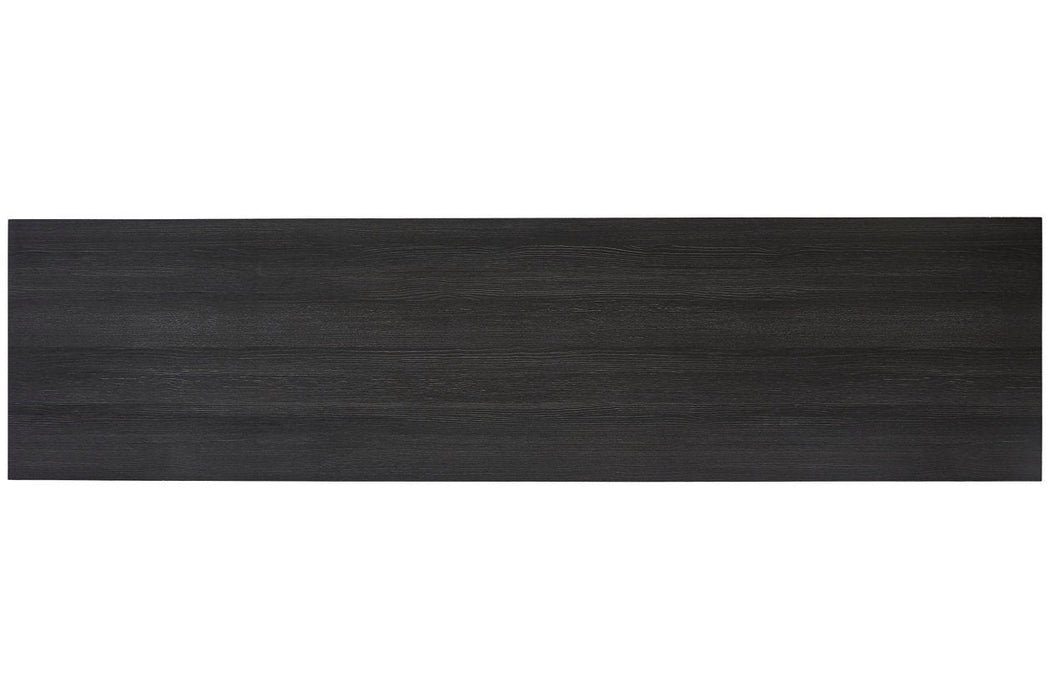Yarlow Black 65" TV Stand - W215-10 - Gate Furniture