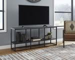 Yarlow Black 65" TV Stand - W215-10 - Gate Furniture